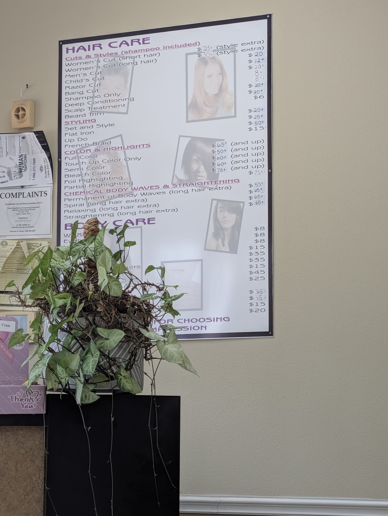 Inside First Impression Hair Specialist